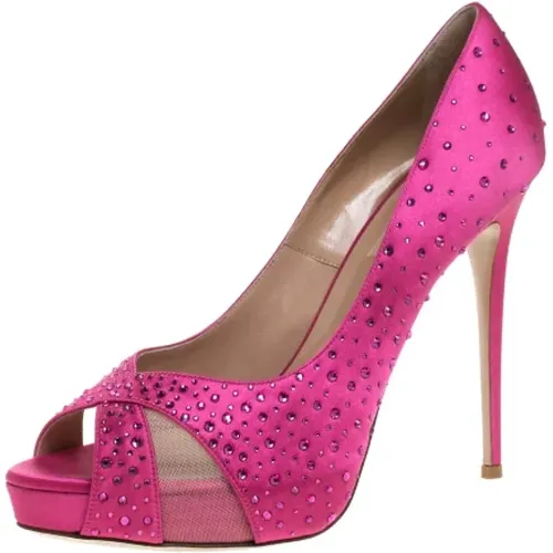 Pre-owned Gittergewebe heels - Valentino Vintage - Modalova
