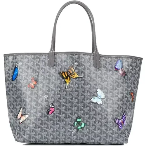 Pre-owned Leather totes , female, Sizes: ONE SIZE - Goyard Vintage - Modalova