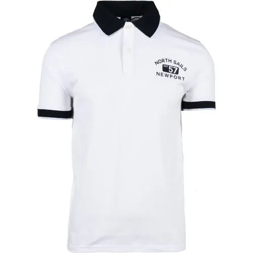 Poloshirt , Herren, Größe: L - North Sails - Modalova