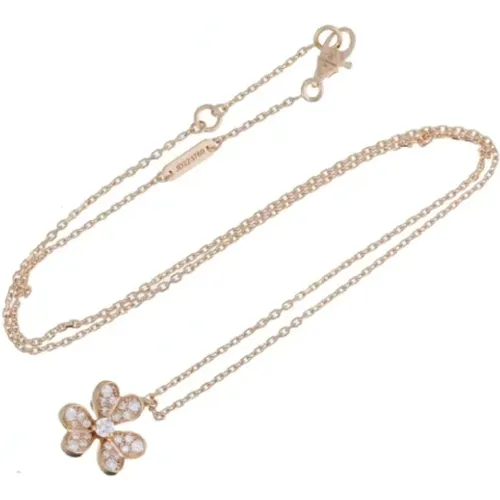 Pre-owned Rose Gold necklaces , unisex, Sizes: ONE SIZE - Van Cleef & Arpels Pre-owned - Modalova