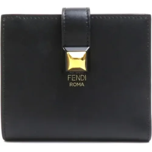 Pre-owned Leather wallets , female, Sizes: ONE SIZE - Fendi Vintage - Modalova