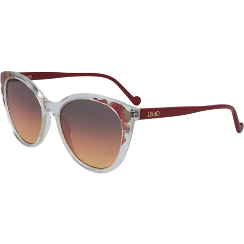 Gradient Red Sunglasses , female, Sizes: 54 MM - Liu Jo - Modalova