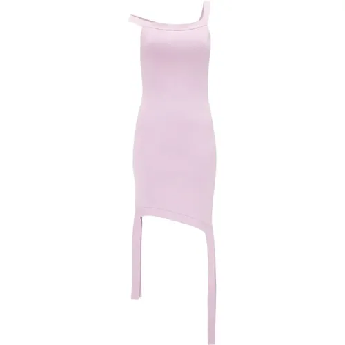 Short Lilac Day Dress , female, Sizes: M - JW Anderson - Modalova