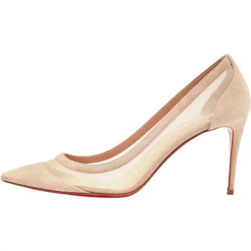 Pre-owned Gittergewebe heels , Damen, Größe: 38 1/2 EU - Christian Louboutin Pre-owned - Modalova