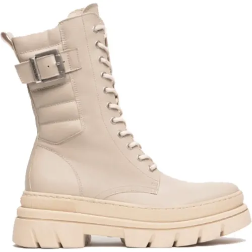 Lace-up Boots , female, Sizes: 8 UK - Nerogiardini - Modalova