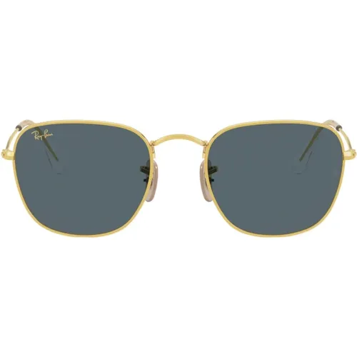 Rb3857 Sonnenbrille Frank Legend Gold Polarisiert , Damen, Größe: 51 MM - Ray-Ban - Modalova