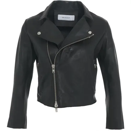 Leather Jacket , female, Sizes: S, 2XL, M, L, XL - Bully - Modalova