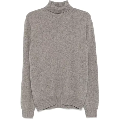 Kaschmirwolle Rollkragenpullover , Herren, Größe: M - Barba - Modalova