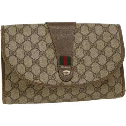 Pre-owned Canvas gucci-bags , female, Sizes: ONE SIZE - Gucci Vintage - Modalova