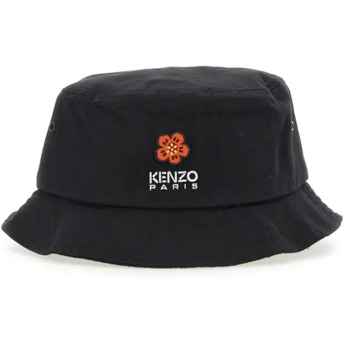 Embroidered Logo Bucket Hat , unisex, Sizes: M - Kenzo - Modalova