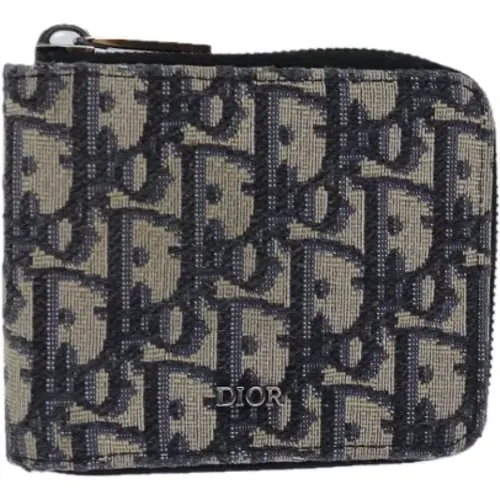 Pre-owned Canvas wallets , female, Sizes: ONE SIZE - Dior Vintage - Modalova