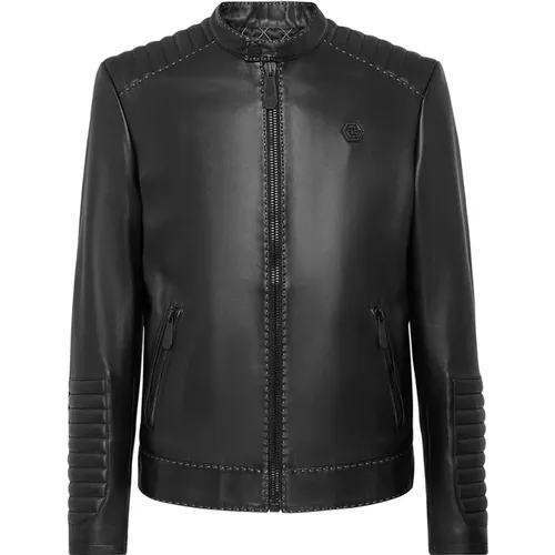 Jackets for Men Aw23 , male, Sizes: L - Philipp Plein - Modalova