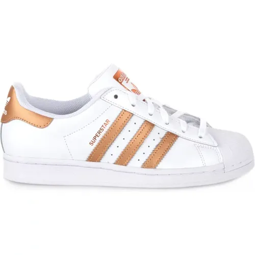 Superstar W Sneakers - Stilvoll und Sportlich , Damen, Größe: 36 2/3 EU - adidas Originals - Modalova