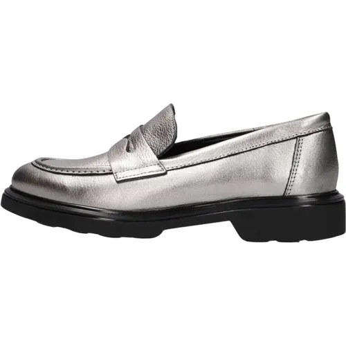 Silberne Loafers Fantast , Damen, Größe: 40 EU - CTWLK. - Modalova