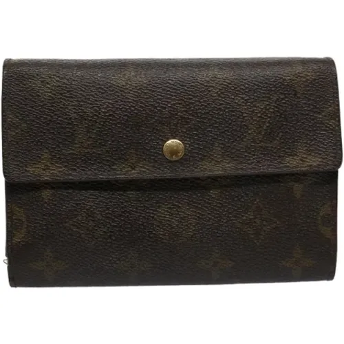 Pre-owned Coated canvas wallets , female, Sizes: ONE SIZE - Louis Vuitton Vintage - Modalova