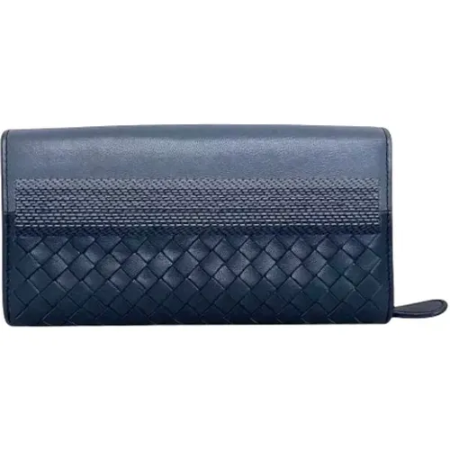 Pre-owned Leather wallets , female, Sizes: ONE SIZE - Bottega Veneta Vintage - Modalova