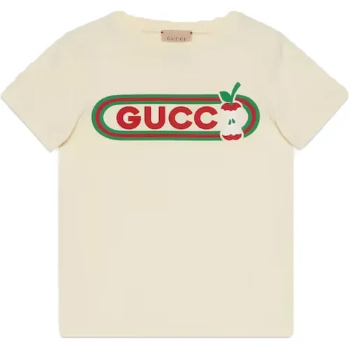 Kinder T-Shirts und Polos in Weiß - Gucci - Modalova