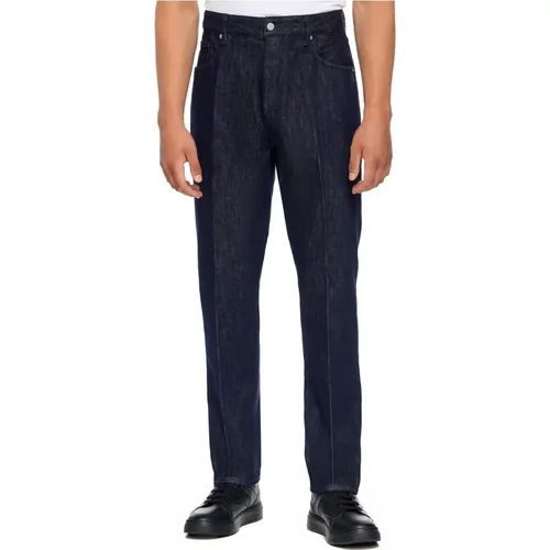 Weite Jeans von Armani , Herren, Größe: W33 - Emporio Armani - Modalova