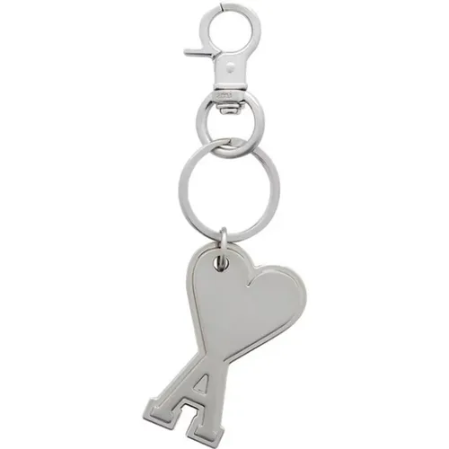 Keyring , male, Sizes: ONE SIZE - Ami Paris - Modalova