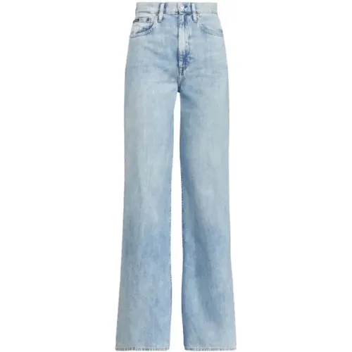 Weite Bein High Waist Jeans - Polo Ralph Lauren - Modalova