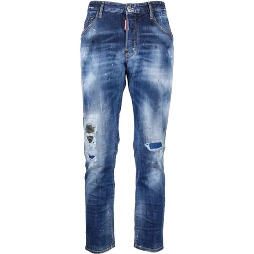 Denim Hose , Herren, Größe: XL - Dsquared2 - Modalova