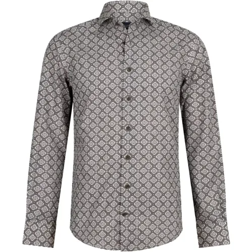Taranto Long Sleeve Shirt , male, Sizes: M, 3XL, 4XL, S, L, 2XL, XL - Cavallaro - Modalova