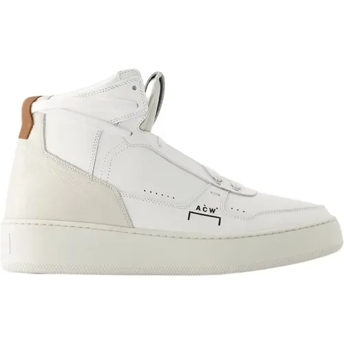 Leather Hi Top Sneakers - Luol II , male, Sizes: 7 UK, 8 UK, 10 UK - A-Cold-Wall - Modalova