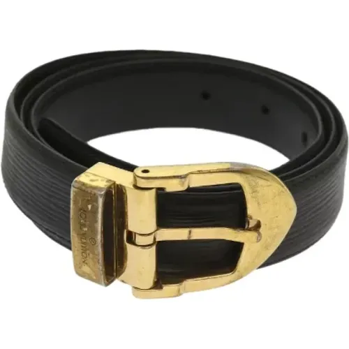 Pre-owned Leather belts , female, Sizes: ONE SIZE - Louis Vuitton Vintage - Modalova