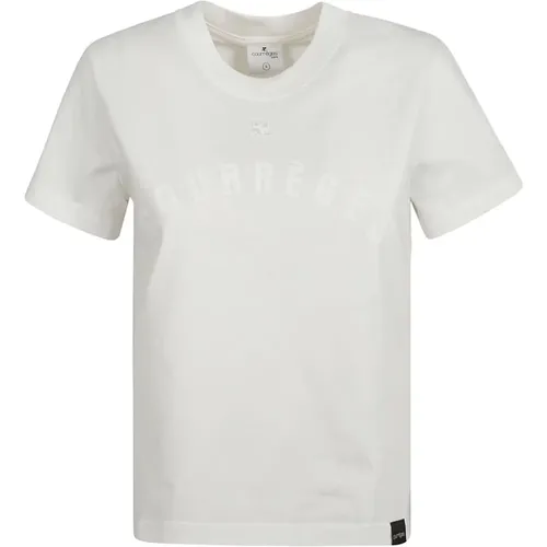 T-Shirts , Damen, Größe: S - Courrèges - Modalova