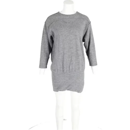 Wool Quarter-Sleeve Mini Dress , female, Sizes: S - Isabel Marant Pre-owned - Modalova