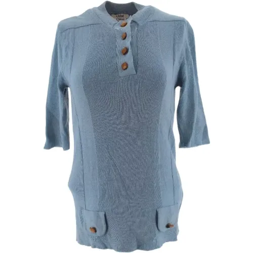 Pre-owned Wool tops , female, Sizes: S - Chloé Pre-owned - Modalova