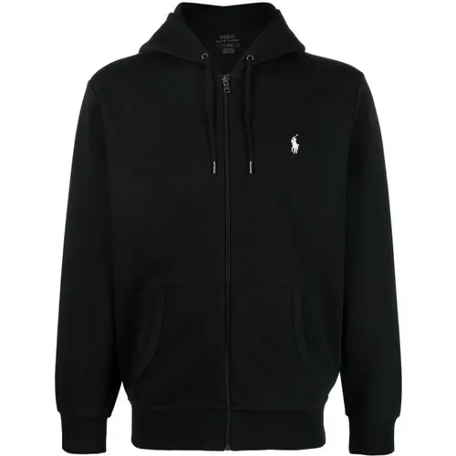 Schwarzer Polo Sweatshirt , Herren, Größe: 2XL - Ralph Lauren - Modalova