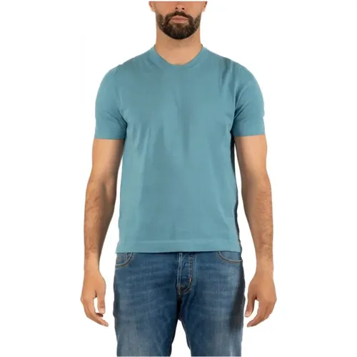 Herren Casual T-Shirt , Herren, Größe: XL - Hindustrie - Modalova