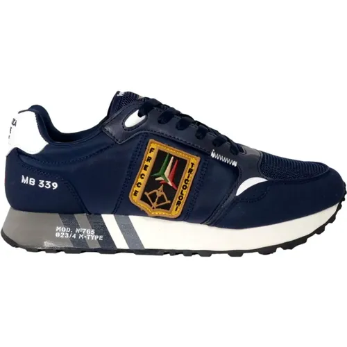 Tricolori Running Sneakers , male, Sizes: 6 UK - aeronautica militare - Modalova