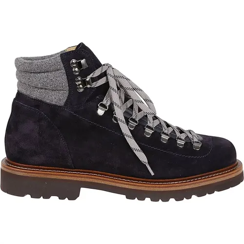 Leather Boots for Men , female, Sizes: 6 UK - BRUNELLO CUCINELLI - Modalova
