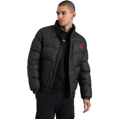 Gepolsterte Jacke mit Polyesterfüllung , Herren, Größe: L - Hugo Boss - Modalova