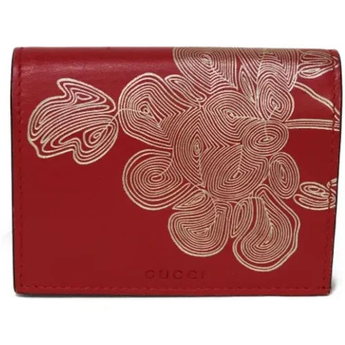 Pre-owned Leather wallets , female, Sizes: ONE SIZE - Gucci Vintage - Modalova