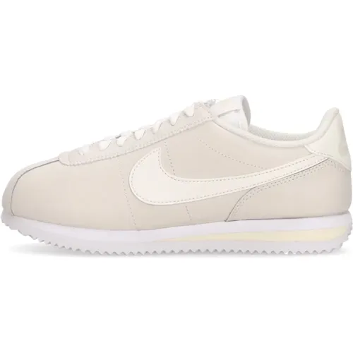 Low Leather Shoe Phantom White , female, Sizes: 3 1/2 UK, 7 1/2 UK, 5 UK, 3 UK, 5 1/2 UK, 7 UK, 6 UK, 4 1/2 UK - Nike - Modalova