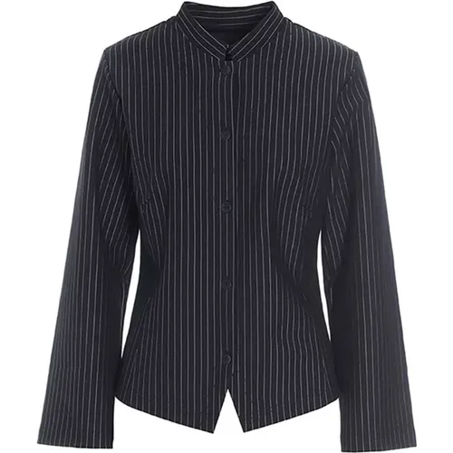 Pinstripe Jersey Jacket , female, Sizes: S, 2XL, L, XL, M - Bitte Kai Rand - Modalova