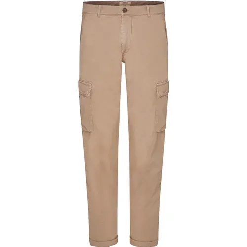 Cargo Trousers Brown , male, Sizes: XL, M, L, S - 40Weft - Modalova