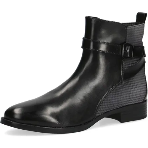 Schwarzer Damenstiefelette , Damen, Größe: 36 EU - Caprice - Modalova