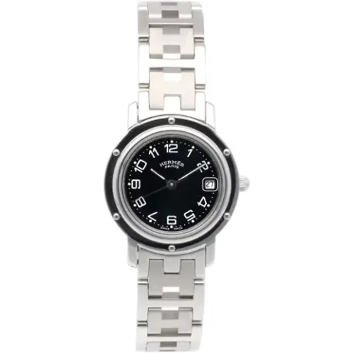 Pre-owned Stainless Steel watches , female, Sizes: ONE SIZE - Hermès Vintage - Modalova