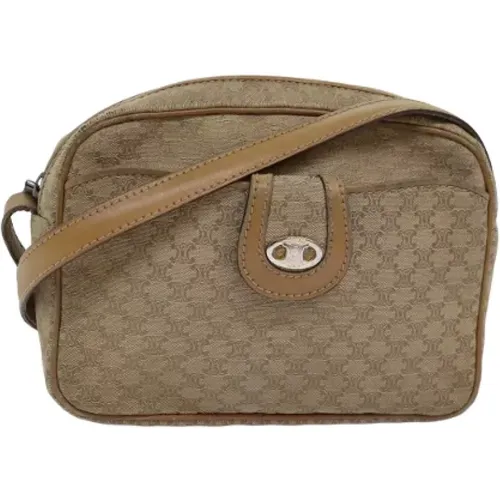 Pre-owned Canvas celine-bags , female, Sizes: ONE SIZE - Celine Vintage - Modalova