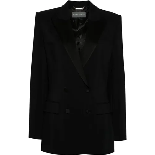 Elegant Blazer , female, Sizes: XS, M - alberta ferretti - Modalova