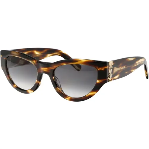 Stylische Sonnenbrille SL M94 , Damen, Größe: 53 MM - Saint Laurent - Modalova