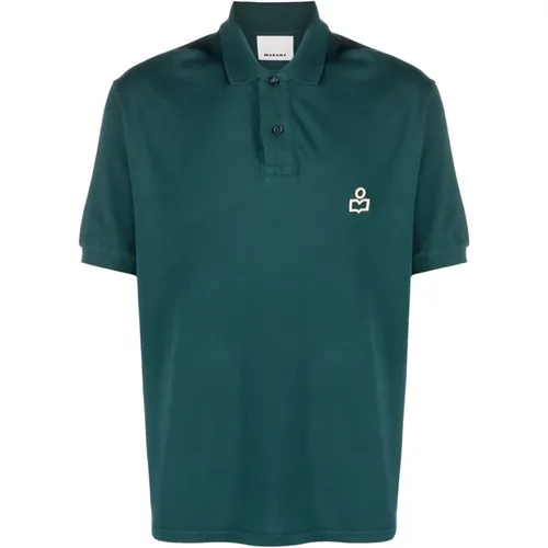 Logo Polo Shirt , male, Sizes: S - Isabel marant - Modalova