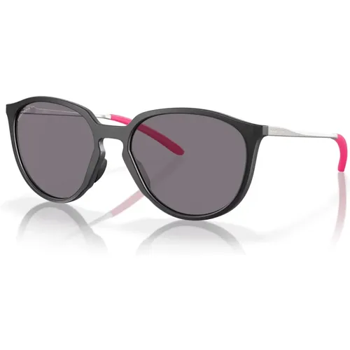 Matte Black Ink/Grey Sunglasses , female, Sizes: 57 MM - Oakley - Modalova