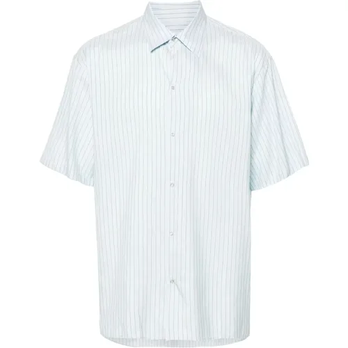 Pinstripe Shirt , male, Sizes: L, 2XL, XL - Lanvin - Modalova