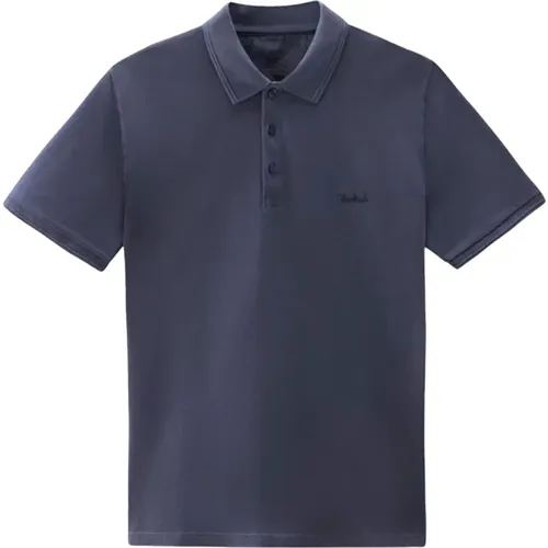 Polo Shirts , male, Sizes: 2XL, M, XL - Woolrich - Modalova