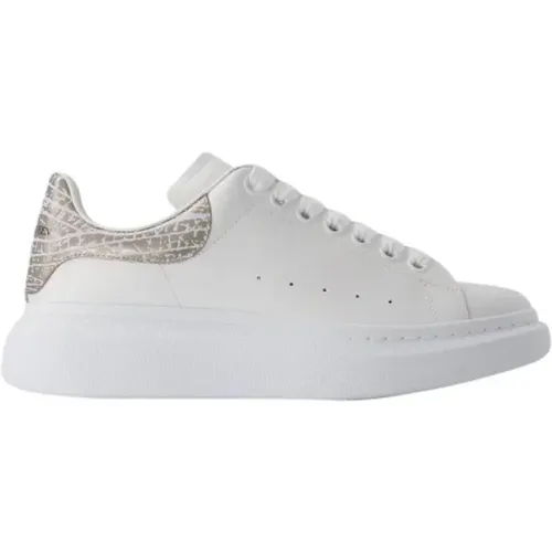 Pre-owned Leather sneakers , male, Sizes: 9 UK - Alexander McQueen Pre-owned - Modalova